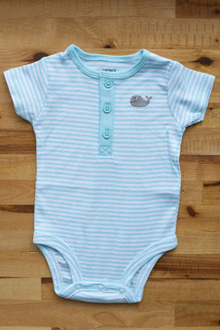 Striped Whale Onesies